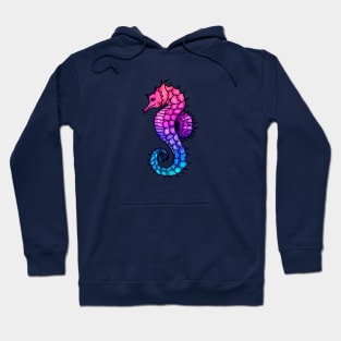 Vibrant Seahorse Hoodie